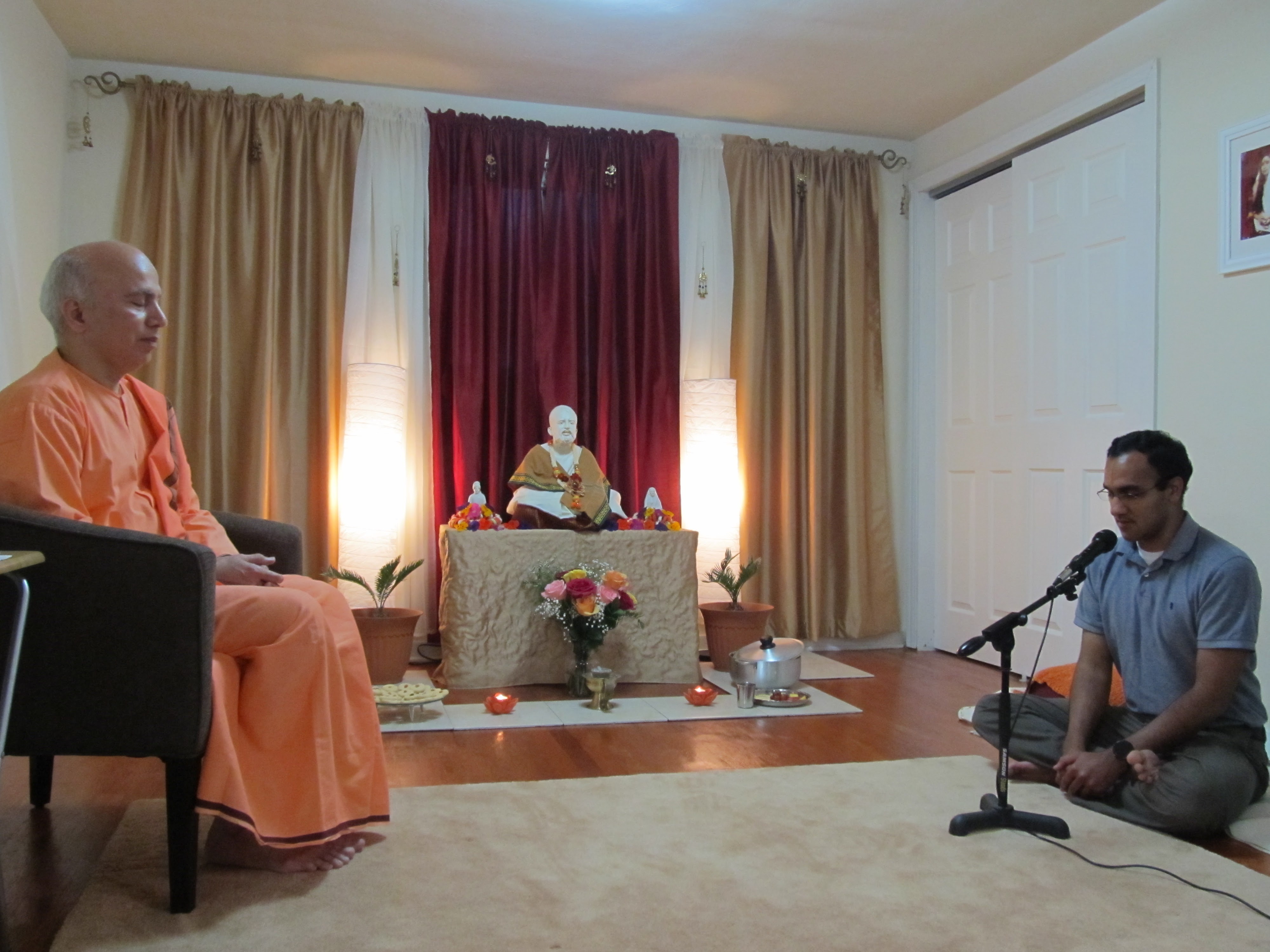 2015 Jul Swami Tyagananda's Visit